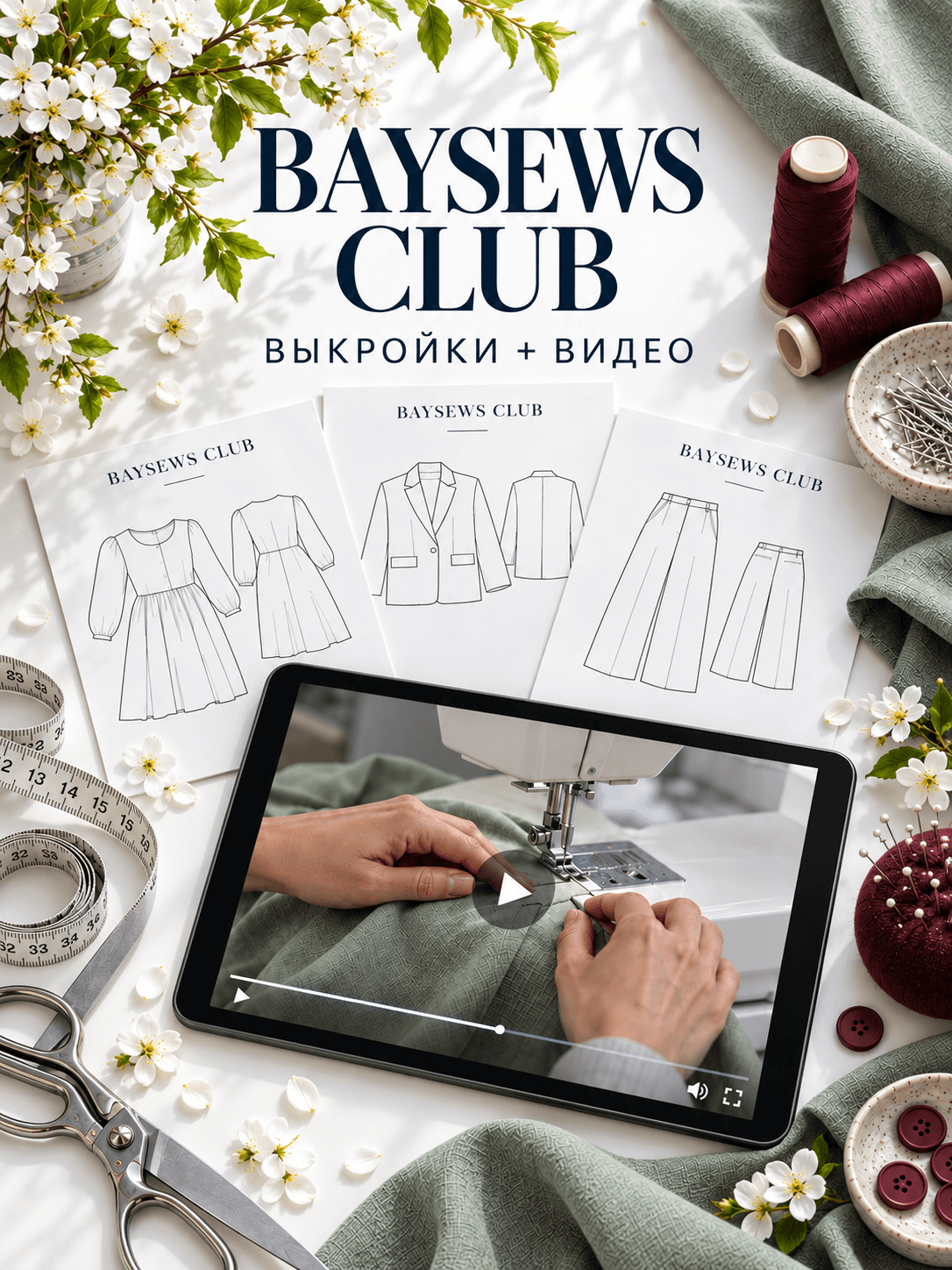 BAYSEWS CLUB: Выкройки с видео